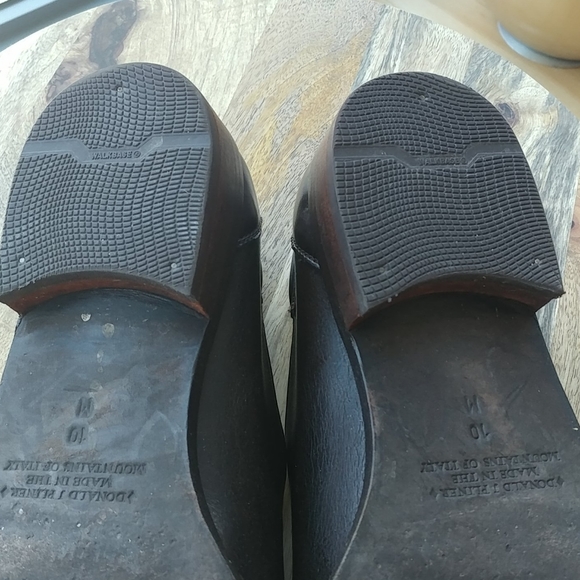 Donald J Pliner Rex dark brown leather loafers 10M - Picture 3 of 9